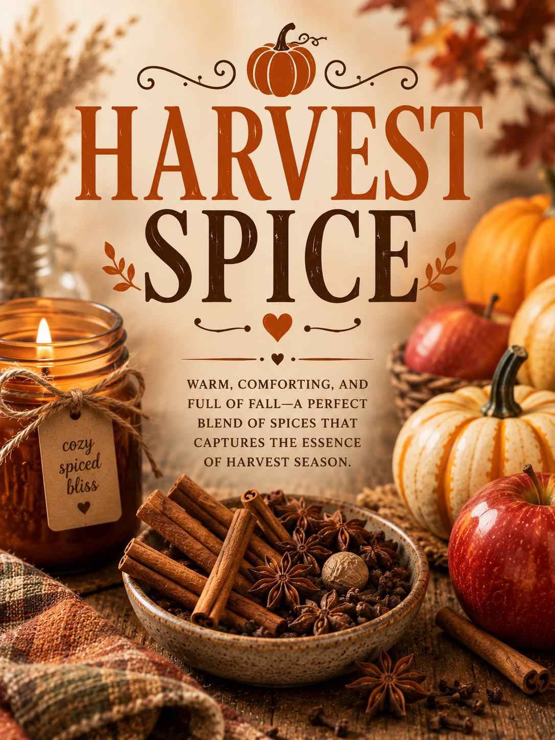 Harvest Spice Soap Bar
