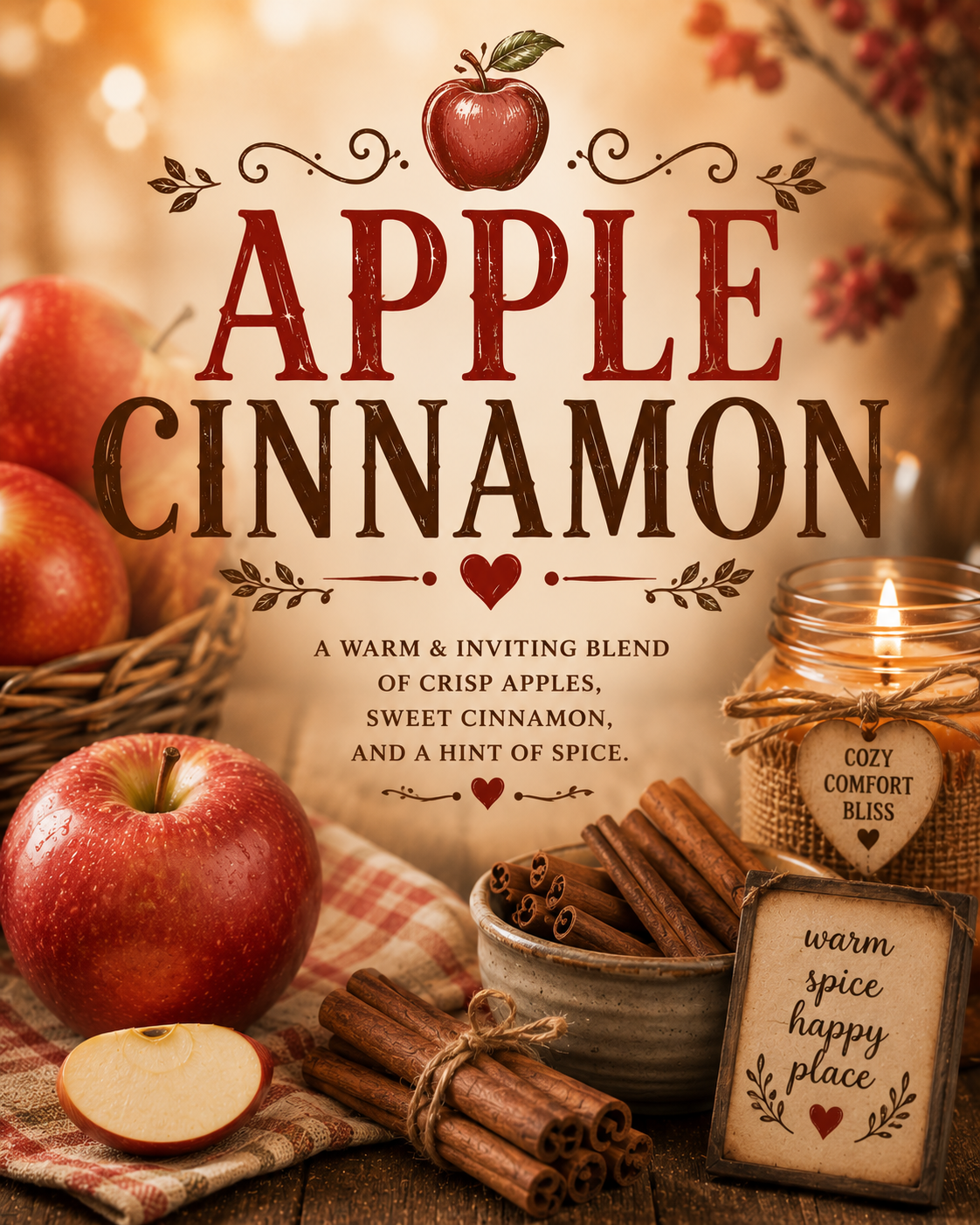 Apple Cinnamon Soap Bar