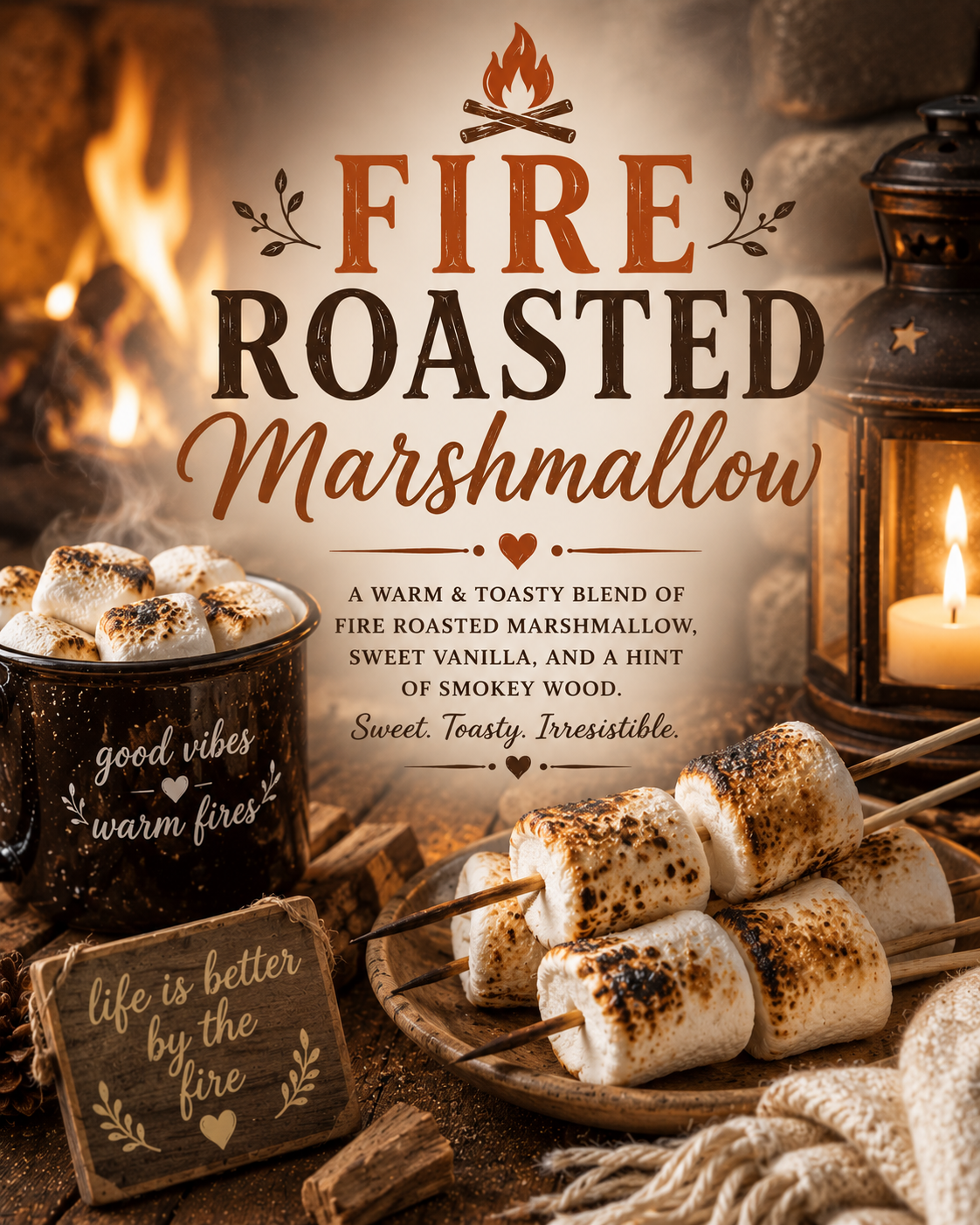 Fire Roasted Marshmallow Soap Bar