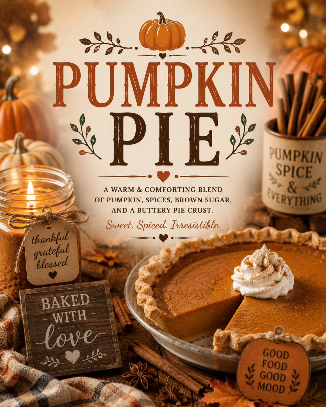 Pumpkin Pie Soap Bar