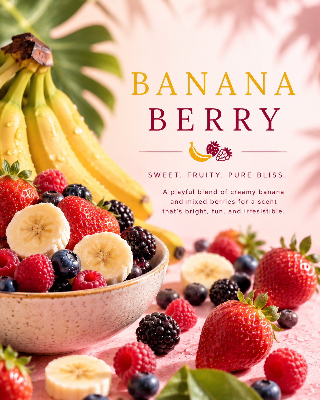 Banana Berry Soap Bar