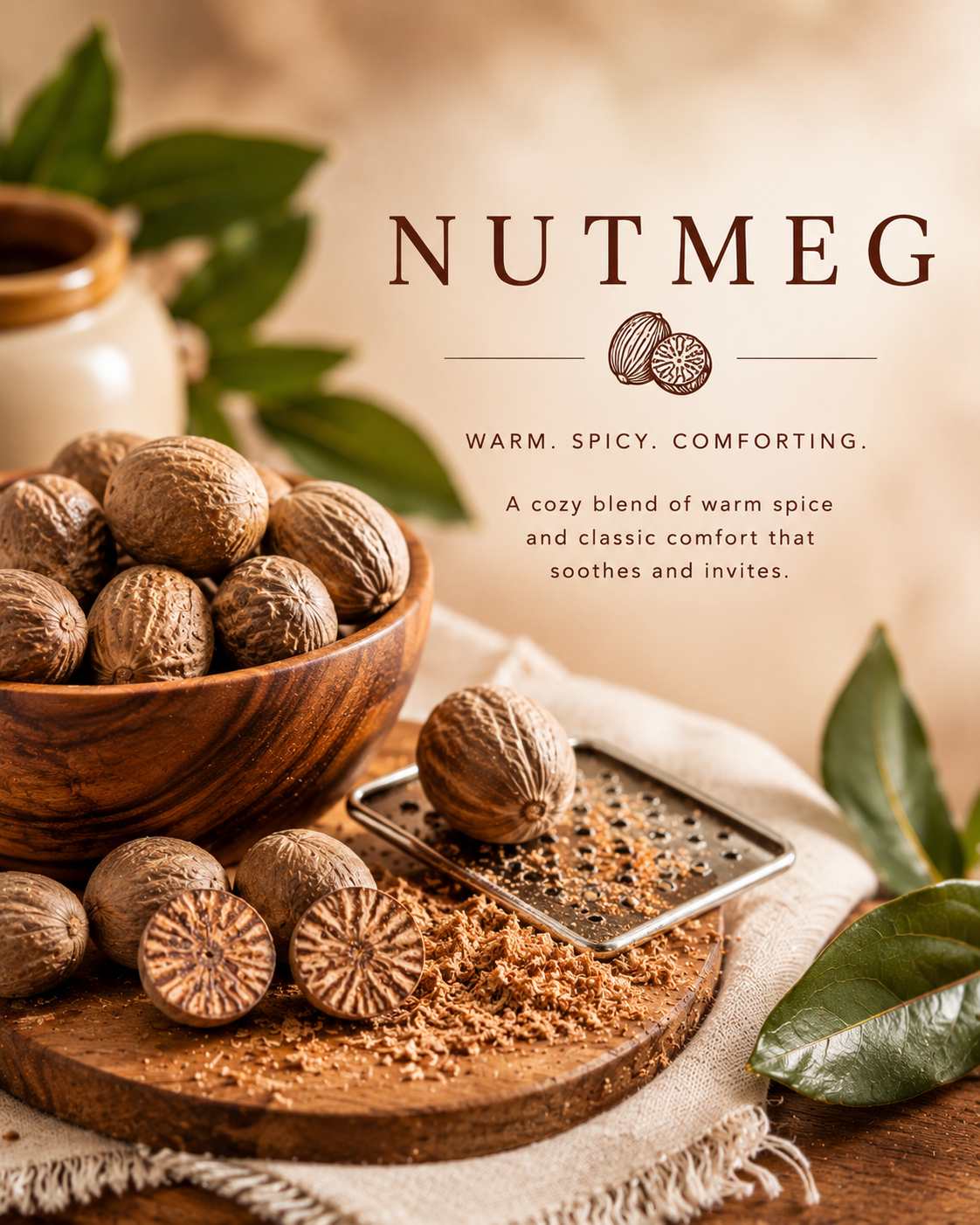 Nutmeg Soap Bar