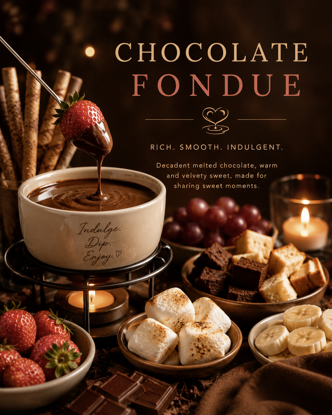 Chocolate Fondue Soap Bar