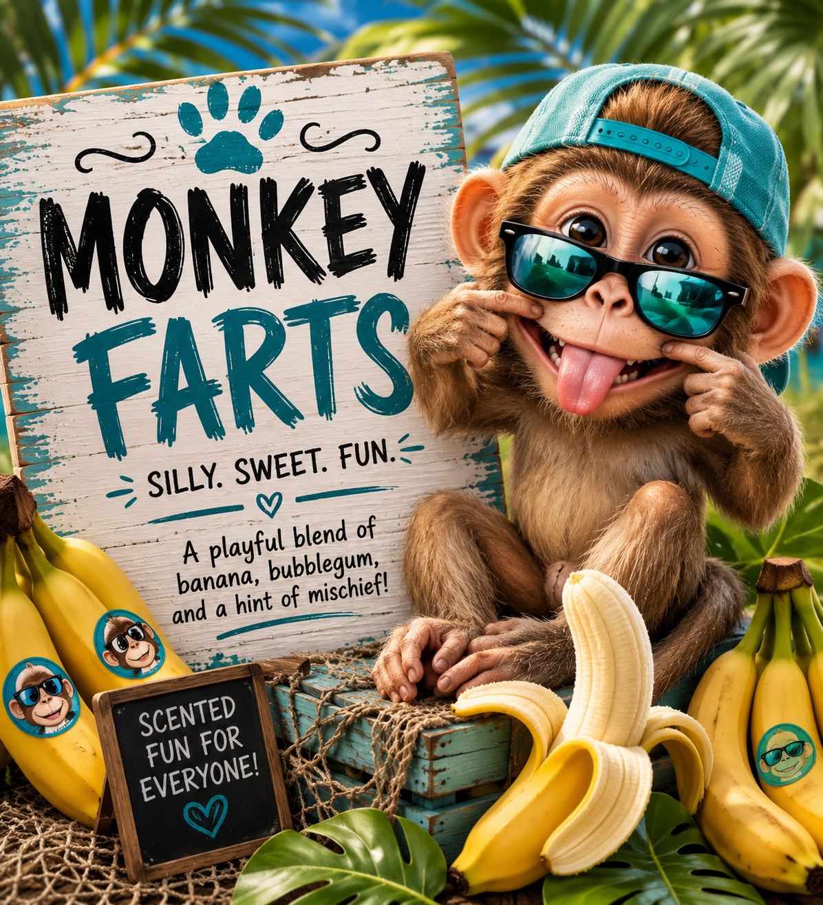 Monkey Farts Soap Bar