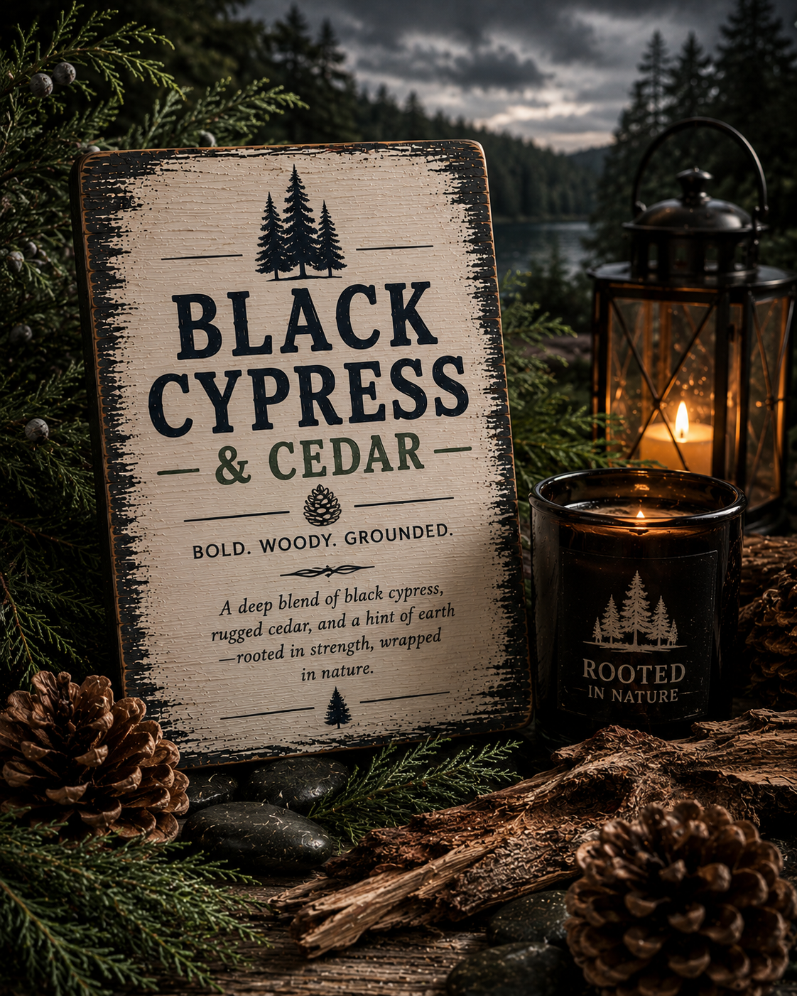 Black Cypress & Cedar Soap Bar