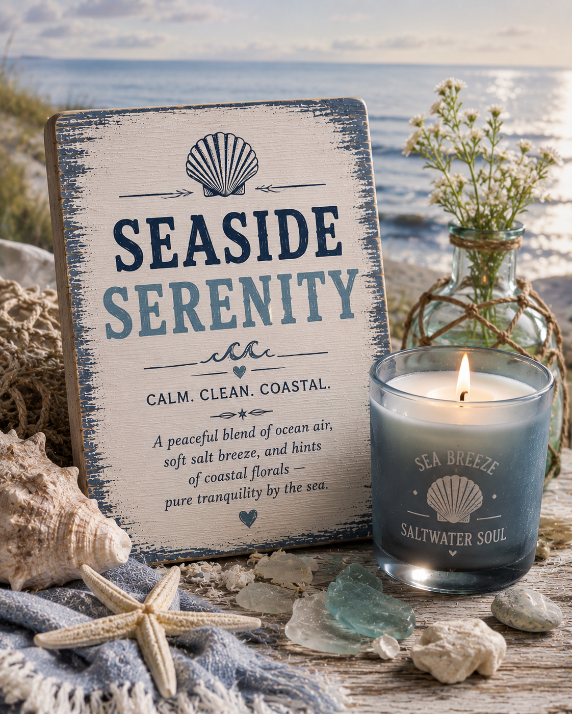 Seaside Serenity Soap Bar
