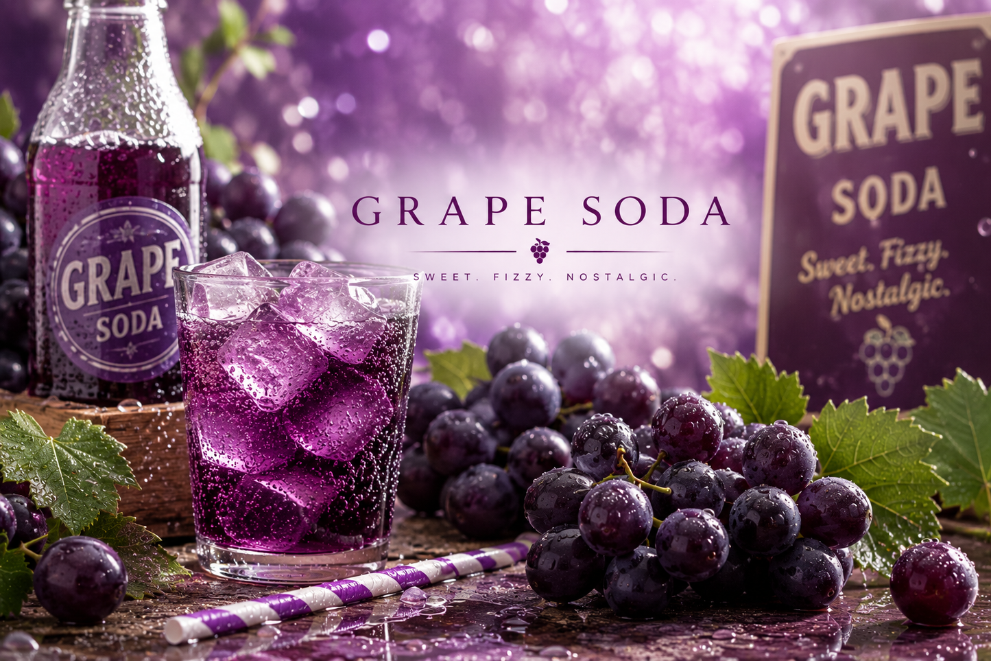 Grape Soda Soap Bar