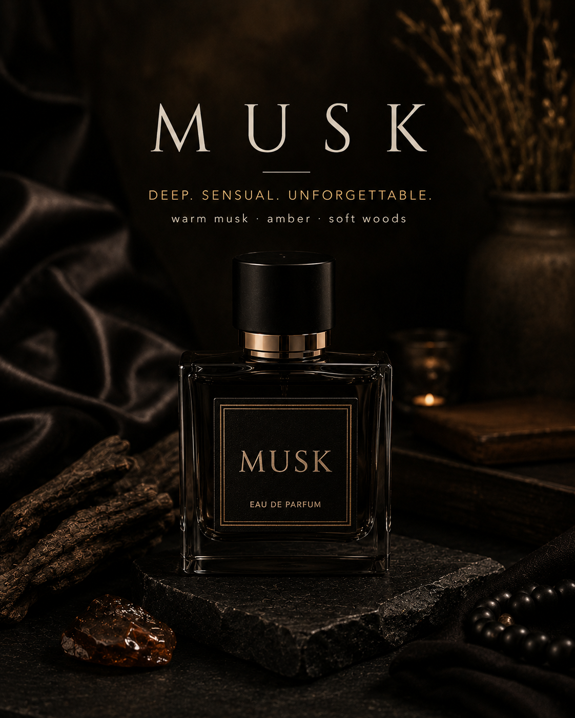 Musk Soap Bar 4 oz