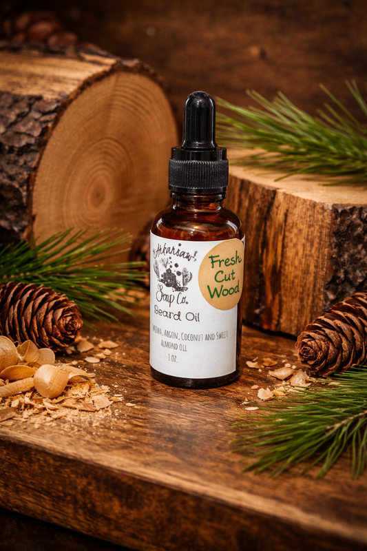 Fresh Cut Wood Beard Oil 1 oz