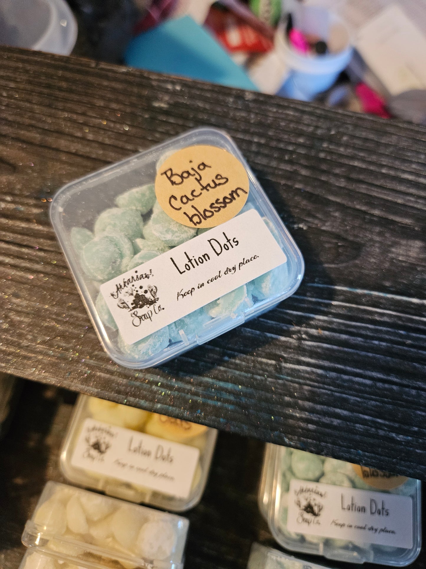 Baja Cactus Blossom Lotion Dots 40ct