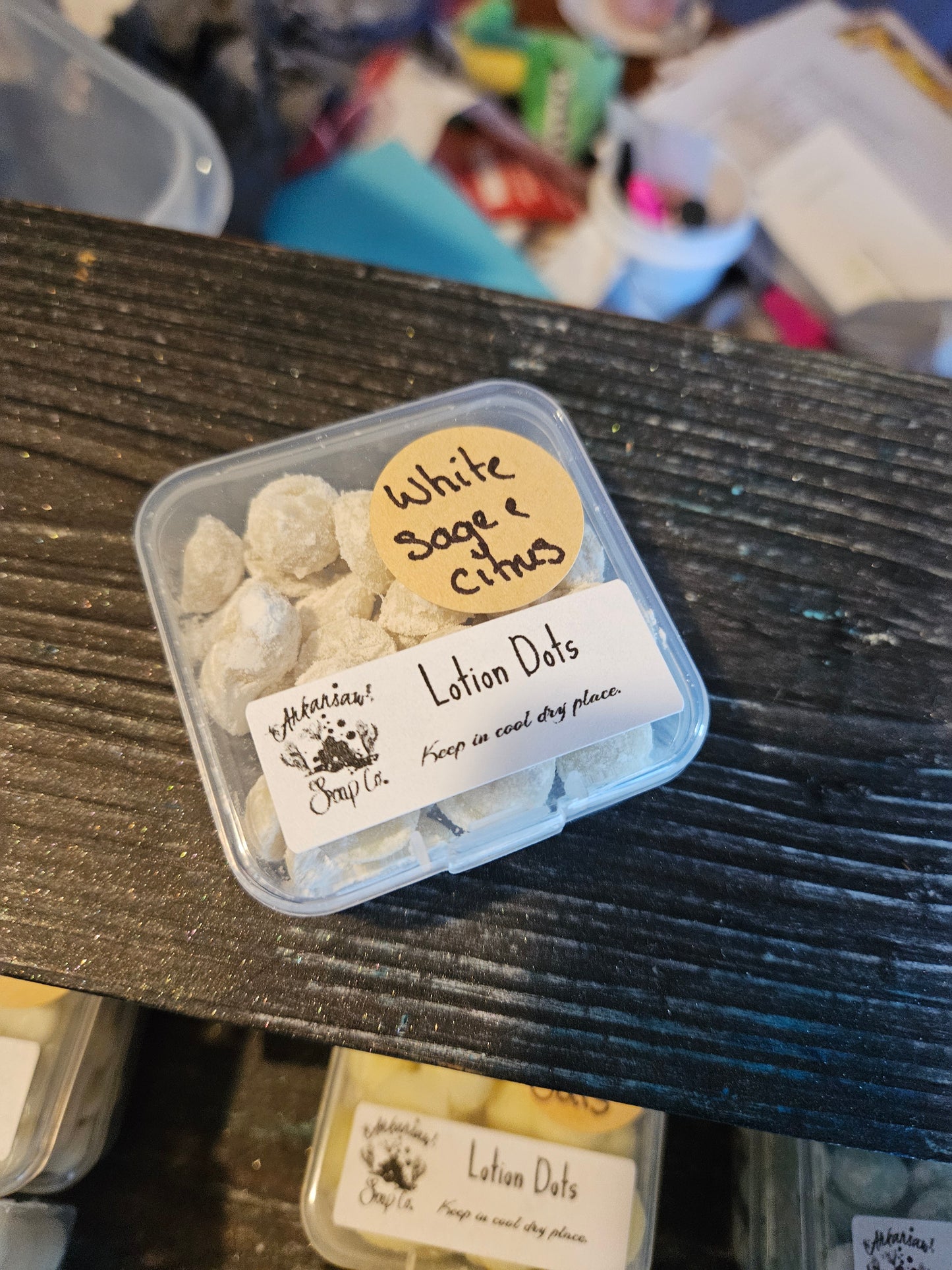 White Sage & Citrus Lotion Dots 40ct