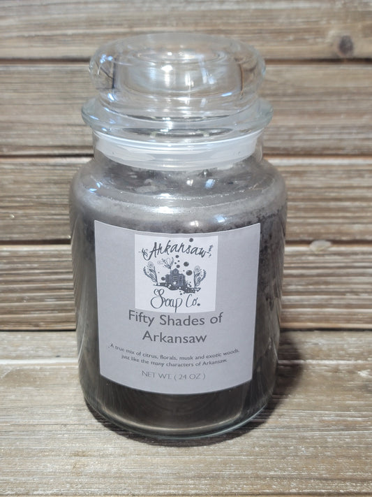 Fifty Shades of Arkansaw 24oz 2 wick candle
